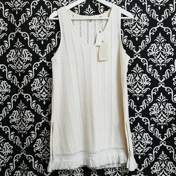 Anthropologie Sweaters - ANTHRO KNITTED AND KNOTTED ] CREAM SWEATER